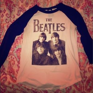 Original Beatles quarter length t shirt